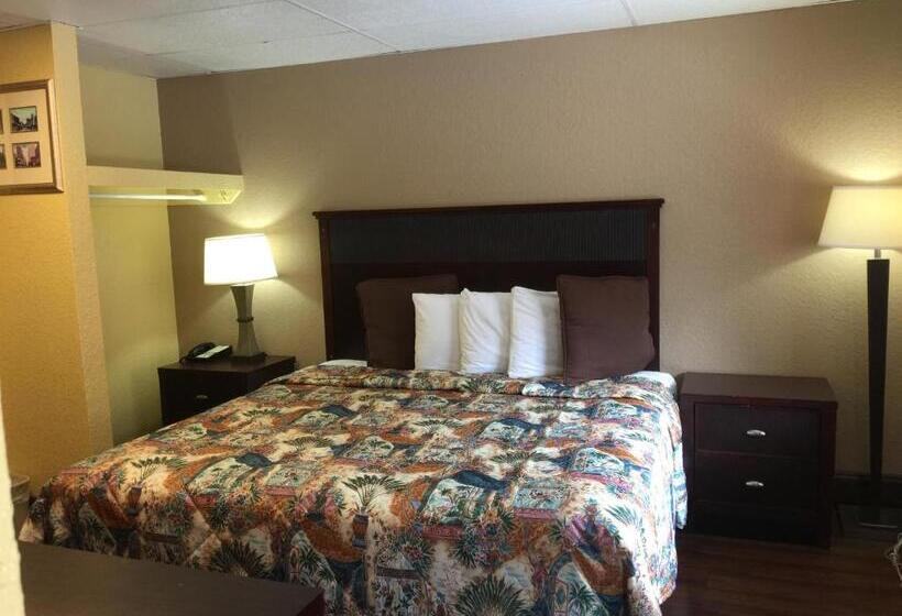 스탠다드 룸 킹사이즈 침대, Americas Best Value Inn Stone Mountain Atlanta E