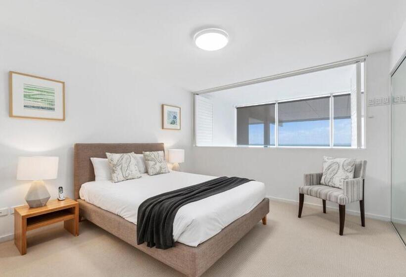 침실 3개 바다 전망 아파트, Echelon Apartments Yeppoon