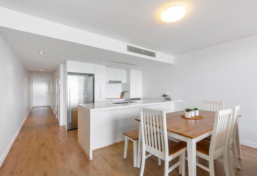 침실 3개 바다 전망 아파트, Echelon Apartments Yeppoon