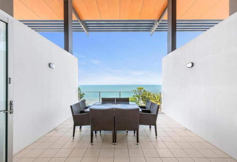 침실 3개 바다 전망 아파트, Echelon Apartments Yeppoon
