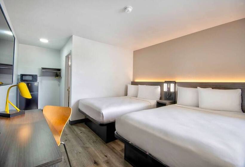 Номер Стандарт 2 Двуспальные Кровати, Motel 6austin, Tx  North