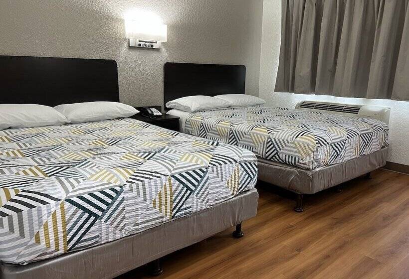 ２ダブルベッドのスタンダードルーム, Motel 6longview, Tx