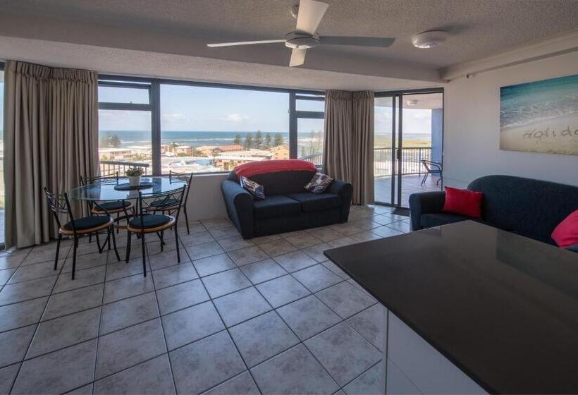 2침실 디럭스 아파트 바다 전망, Centrepoint Apartments Caloundra