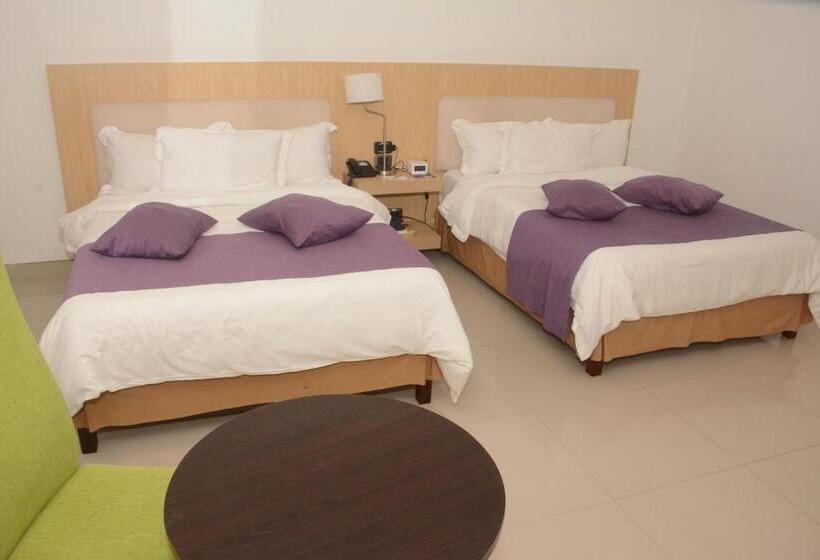 Номер Стандарт 2 Двуспальные Кровати, Radisson Diamond Barranquilla