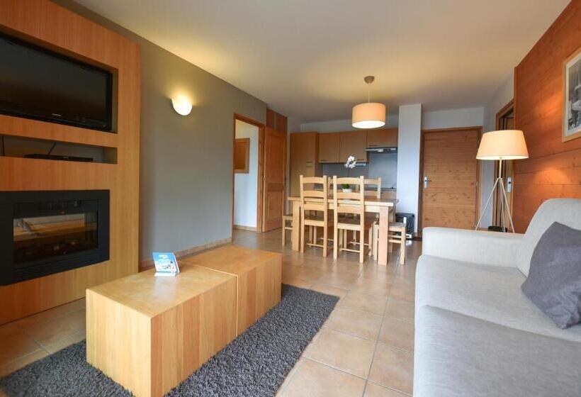 شقة عائلية غرفتين نوم, Residence Club Mmv L Etoile Des Cimes