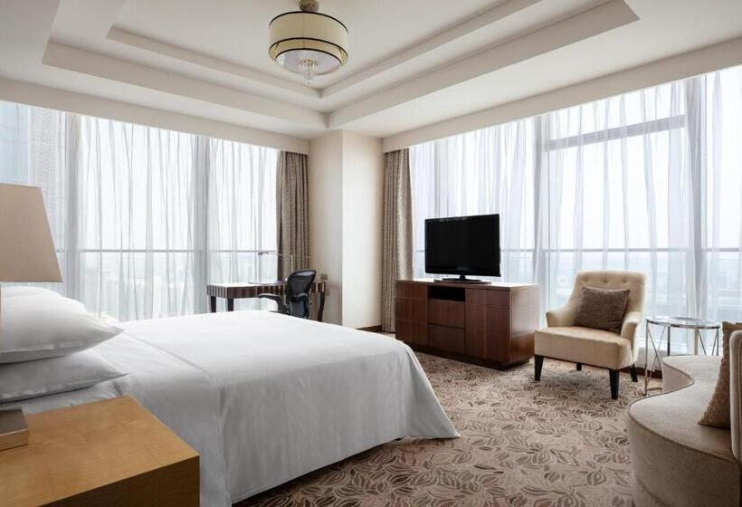 Люкс Deluxe Кровать Кинг, Sheraton Qingdao Jiaozhou