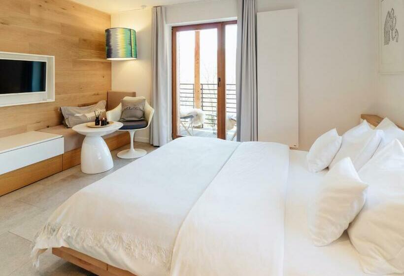 اتاق لوکس با بالکن, Zimowy Domek Boutique Rooms   Adults Only Vege