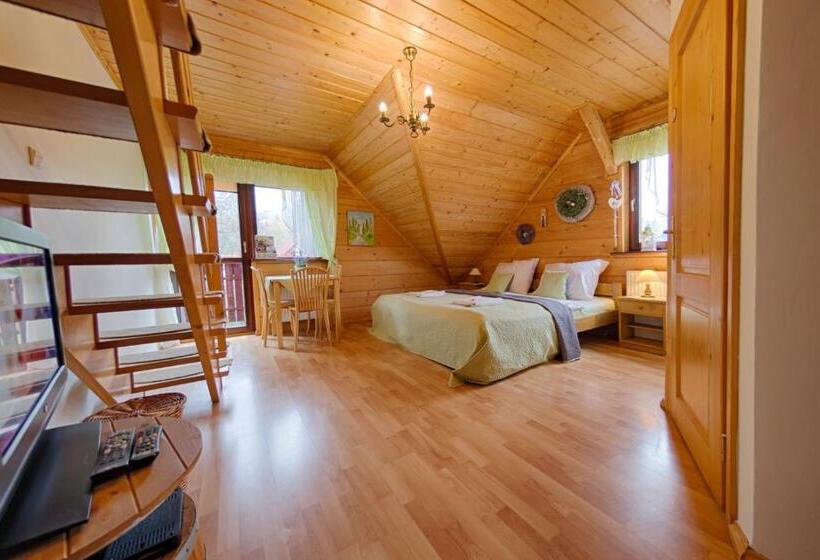 Апартаменты Дюплекс 1 Спальня, Chata Góralska Aggeusz