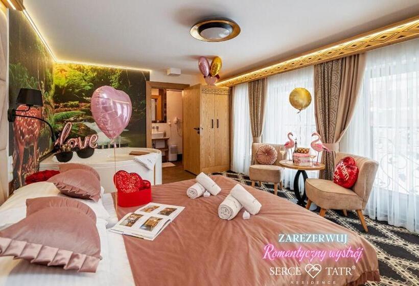 Номер Deluxe с Гидромассажем, Serce Tatr Residence Zakopane   Blisko Krupówek