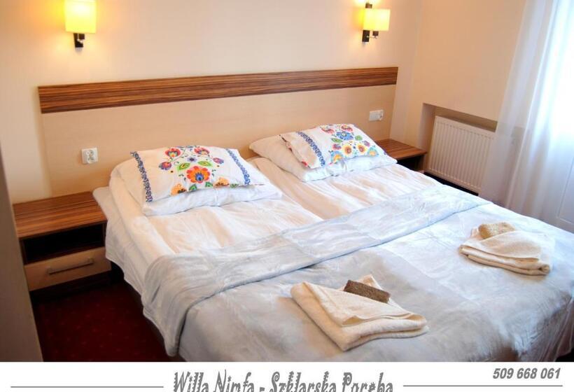 اتاق استاندارد با بالکن, Willa Nimfa   Pokoje I Apartamenty W Centrum