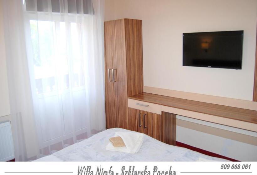 اتاق استاندارد با بالکن, Willa Nimfa   Pokoje I Apartamenty W Centrum