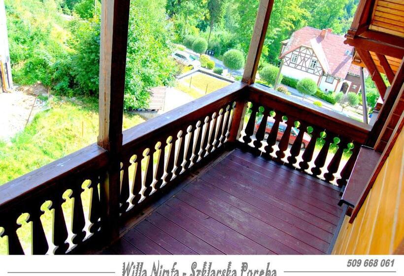 اتاق استاندارد با بالکن, Willa Nimfa   Pokoje I Apartamenty W Centrum