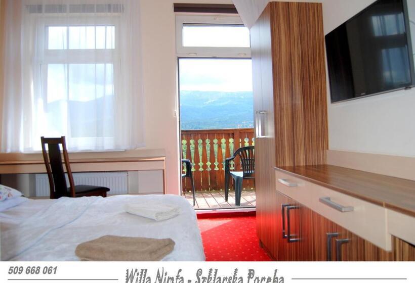 اتاق استاندارد با بالکن, Willa Nimfa   Pokoje I Apartamenty W Centrum
