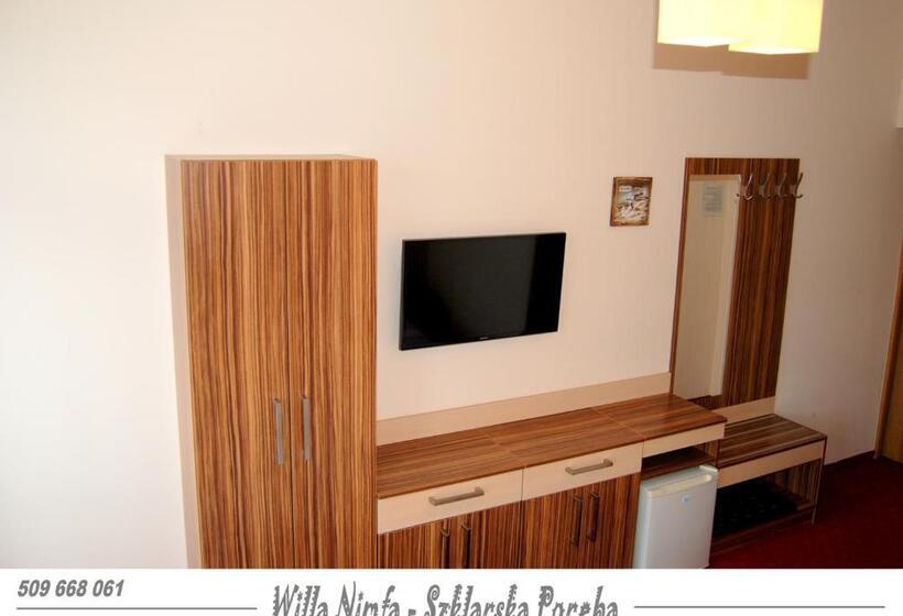 اتاق استاندارد با بالکن, Willa Nimfa   Pokoje I Apartamenty W Centrum