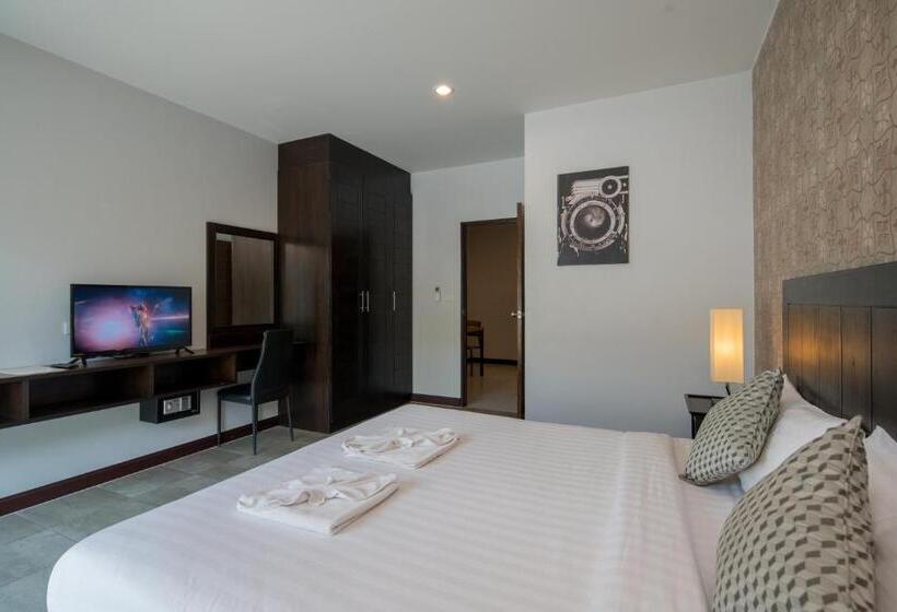 침실 1개 디럭스 아파트, Amarin Hotel Patong