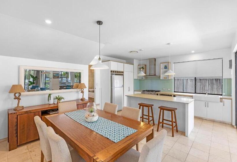 豪华三卧别墅, Noosa Village River Resort