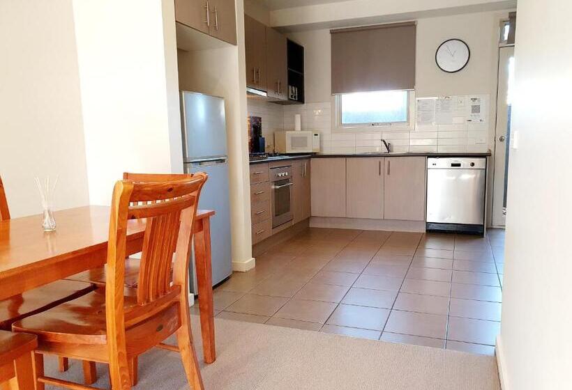 דירת דלוקס 2 חדרי שינה, Central Shepparton Apartments