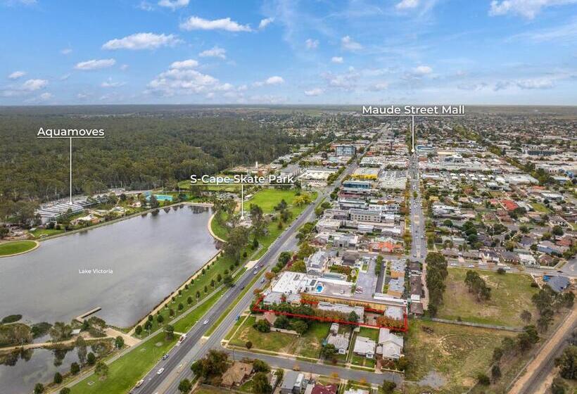 침실 1개 가든 전망 아파트, Central Shepparton Apartments