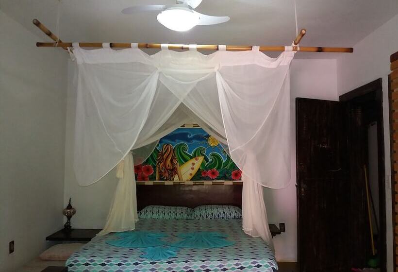 غرفة ديلوكس ثلاثية, Velinn Pousada Bali Itamambuca