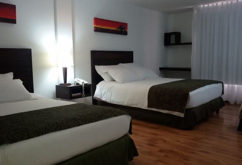 4인용 스탠다드 룸, Europa Hotel Boutique Manizales