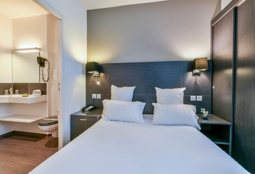 Номер Стандарт, Logis Hôtel & Restaurant La Villa Bleue