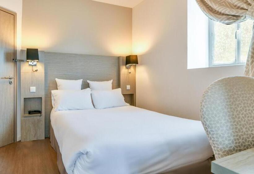 Номер Стандарт Внутренний, Logis Hôtel & Restaurant La Villa Bleue