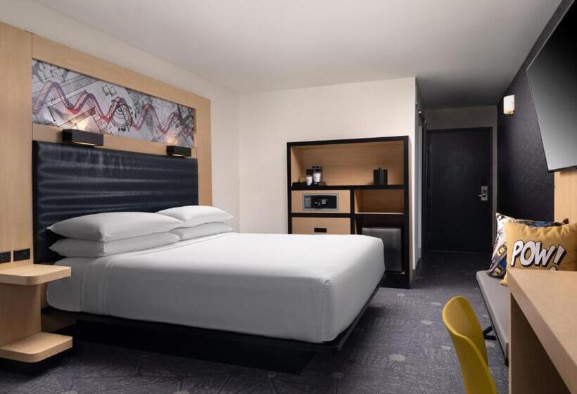 장애인을 위한 킹사이즈 침대 스탠다드 룸, Aloft El Segundo  Los Angeles Airport