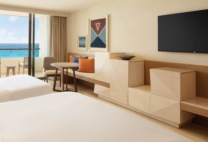 オーシャンビューのクラブルーム, Hyatt Ziva Cancun