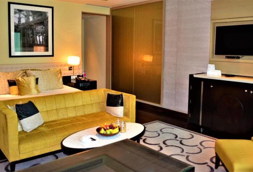 اتاق دلوکس با تخت کینگ و چشم‌انداز شهر, Taj Santacruz