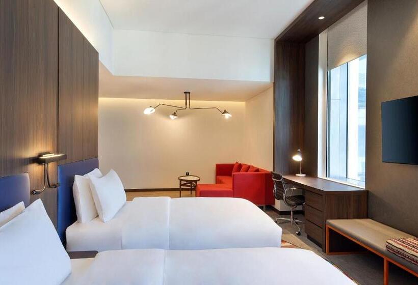 带2个卧室的套房, Aloft Dubai Airport