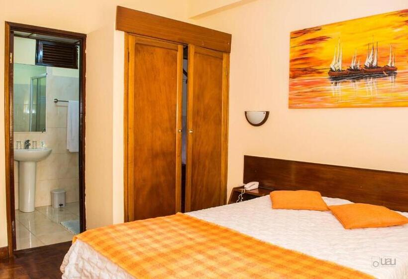 اتاق استاندارد با بالکن و چشم‌انداز دریا, Apart Hotel Avenida