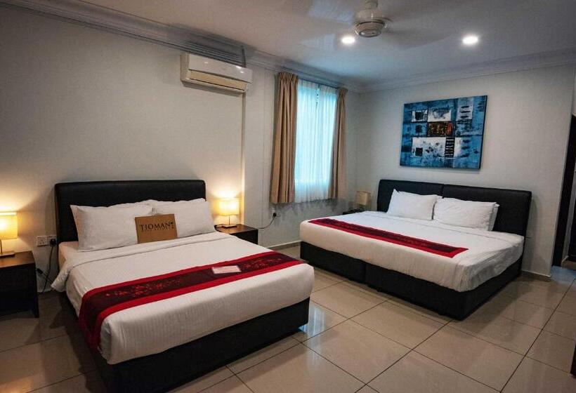 اتاق لوکس چهار تخته, Tioman Dive Resort