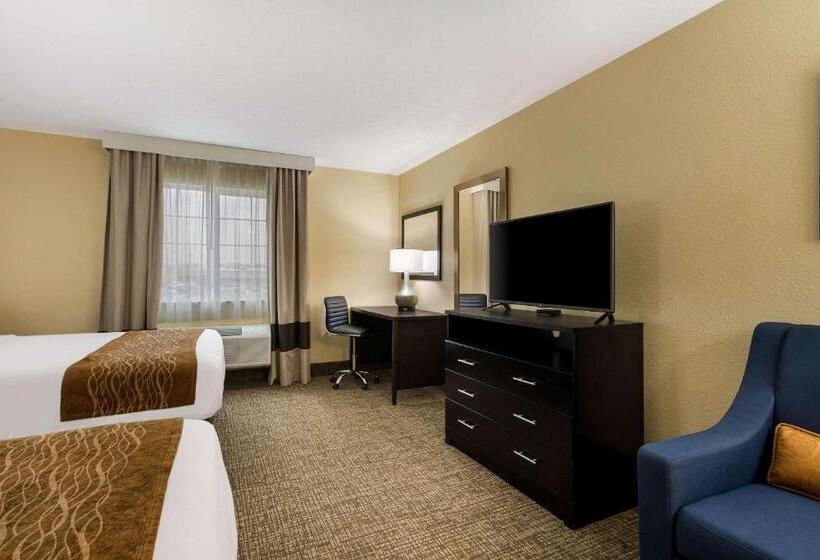 اتاق استاندارد با 2 تخت دوبل, Comfort Inn Yankton Sd