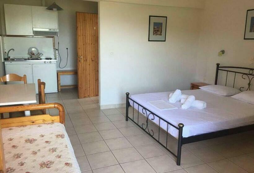 1침실 펜트하우스 아파트, Agistri Apartments