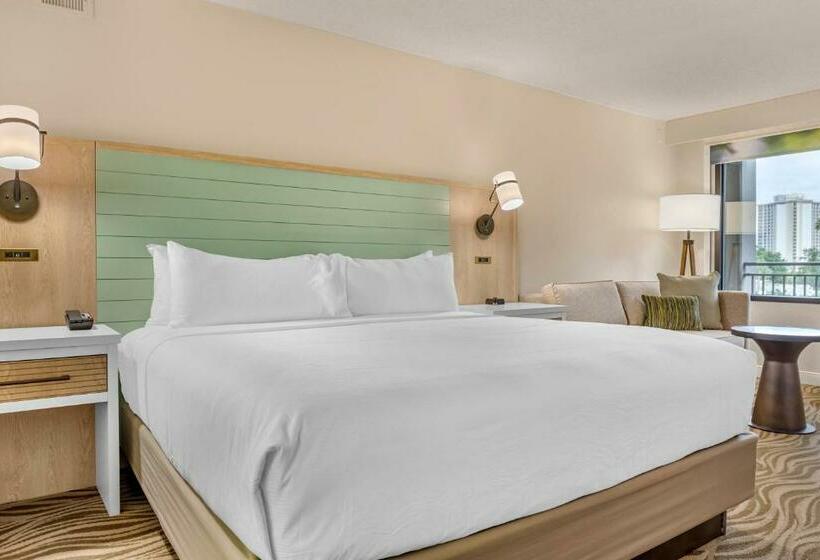 اتاق استاندارد با تخت بزرگ, Wyndham Garden Lake Buena Vista Disney Springs® Resort Area