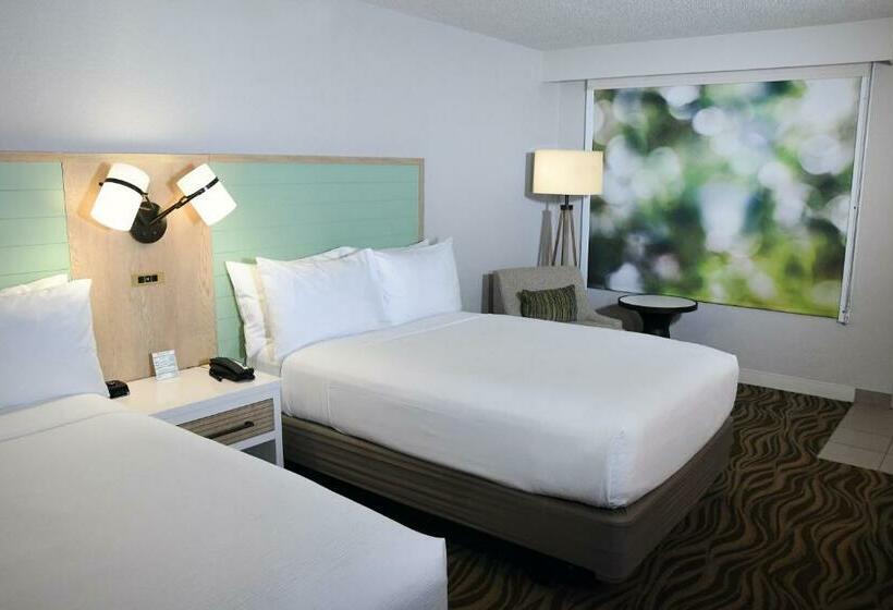 اتاق استاندارد با 2 تخت دوبل, Wyndham Garden Lake Buena Vista Disney Springs® Resort Area