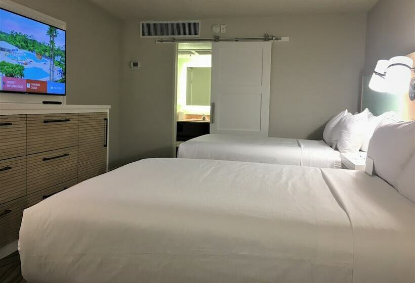 اتاق استاندارد با 2 تخت دوبل, Wyndham Garden Lake Buena Vista Disney Springs® Resort Area