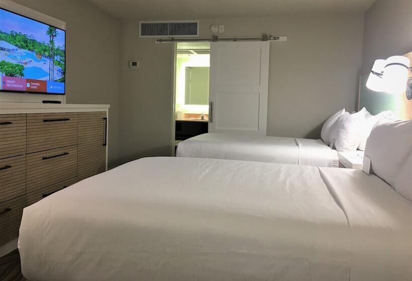 اتاق استاندارد با 2 تخت دوبل, Wyndham Garden Lake Buena Vista Disney Springs® Resort Area