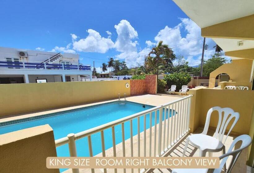 اتاق استاندارد با تخت بزرگ, Selva Boutique Hotel   Luquillo Oceanfront Retreat   Adults Only