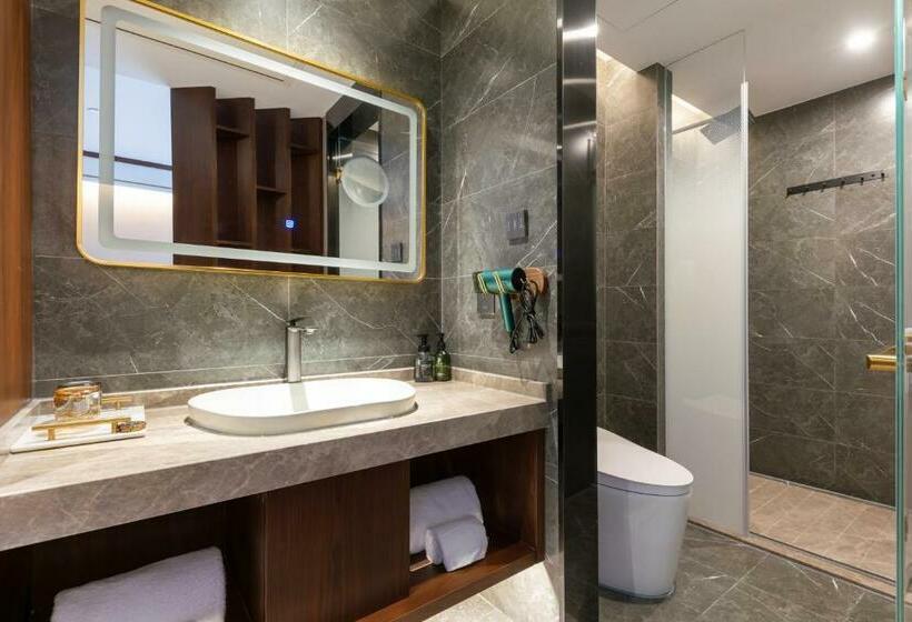 اتاق سوپریور با تخت بزرگ, Time Traveller Boutique Hotel   Near Beijing National Stadium , Olympic Forest Park , National Conve