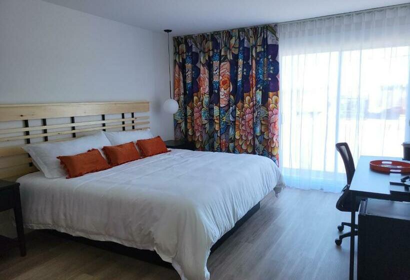 Номер Superior Кровать Кинг, Motel Au Rocher Du Cap