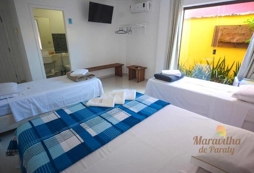 Quarto Triplo Estandar, Pousada Maravilha De Paraty