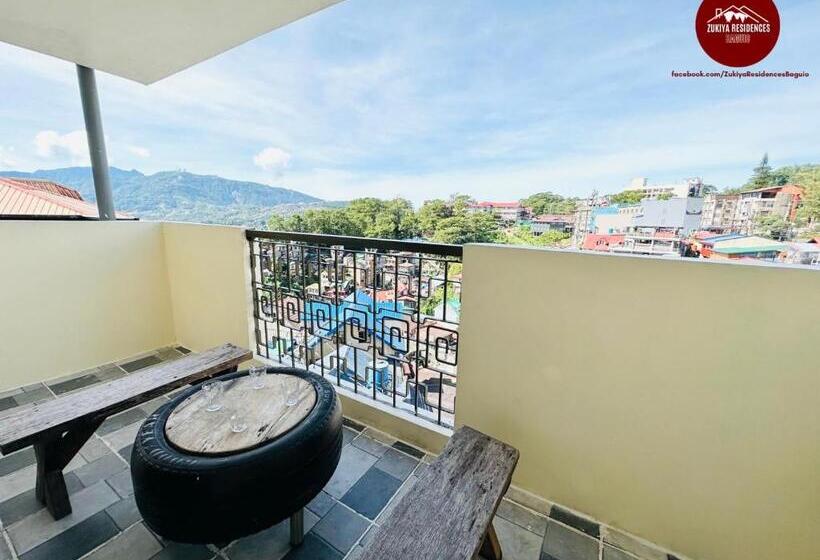 اتاق استاندارد چهارنفره با بالکن, Zukiya Residences Baguio