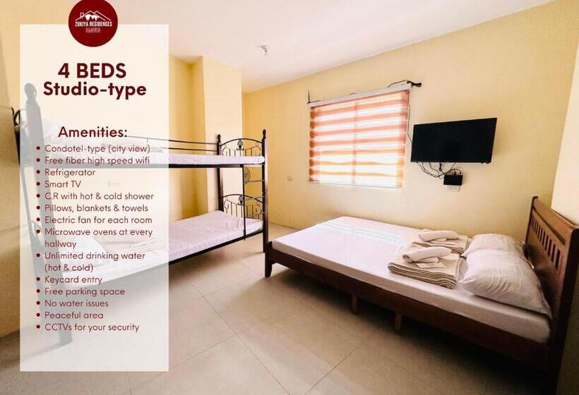 اتاق کلاسیک چهارنفره, Zukiya Residences Baguio