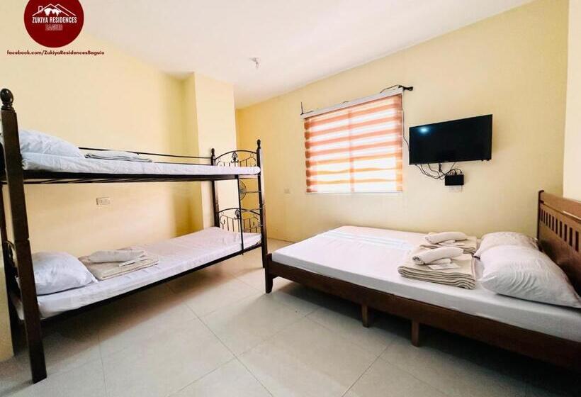 اتاق کلاسیک چهارنفره, Zukiya Residences Baguio