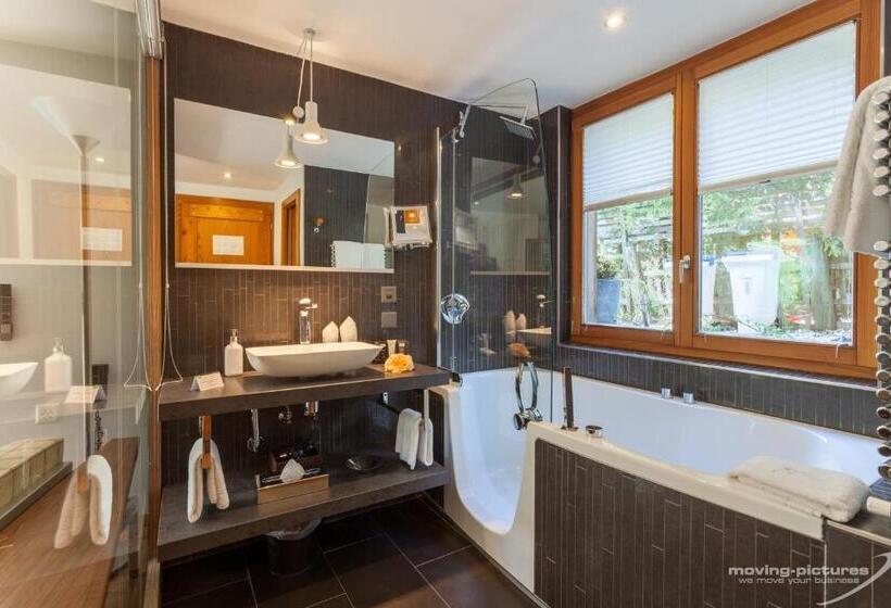 シングルデラックスルーム, Suitenhotel Zurbriggen
