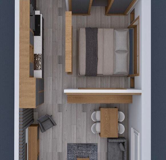 اتاق لوکس با تخت بزرگ, North Blue Life
