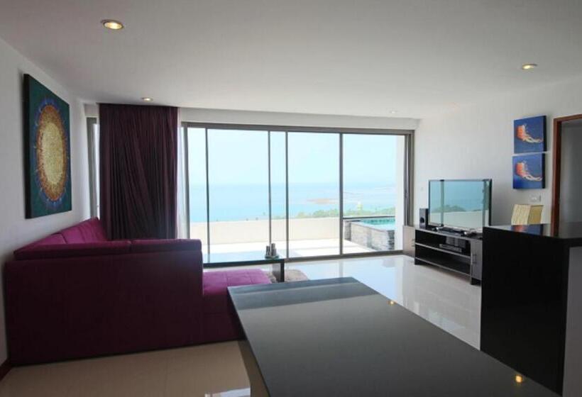 ２ベッドルームデラックスアパートメント, Tropical Sea View Residence
