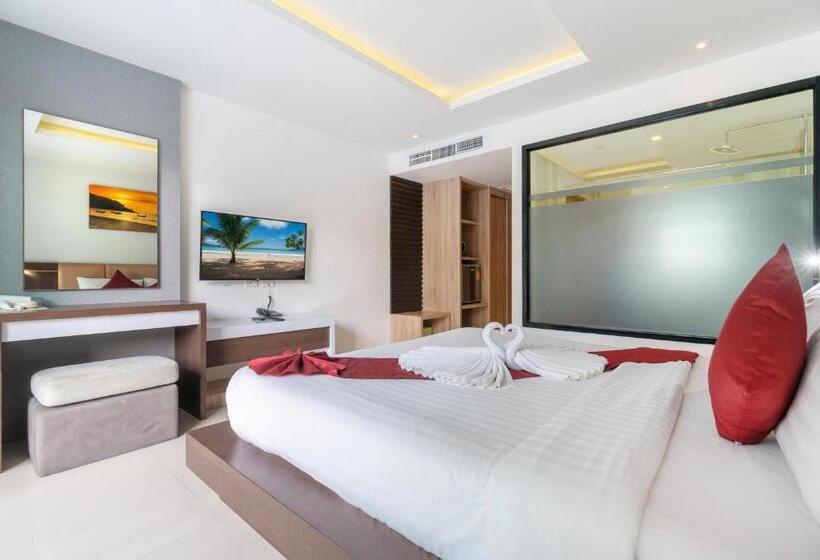 디럭스 룸, Paripas Patong Resort   Sha Extra Plus