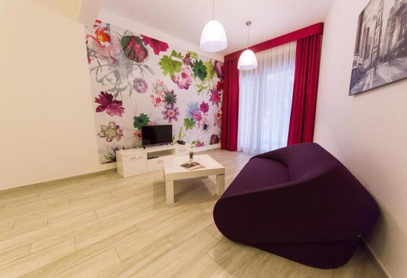 آپارتمان 1 خوابه با چشم‌انداز باغ, Apart Hotel Sea Fort